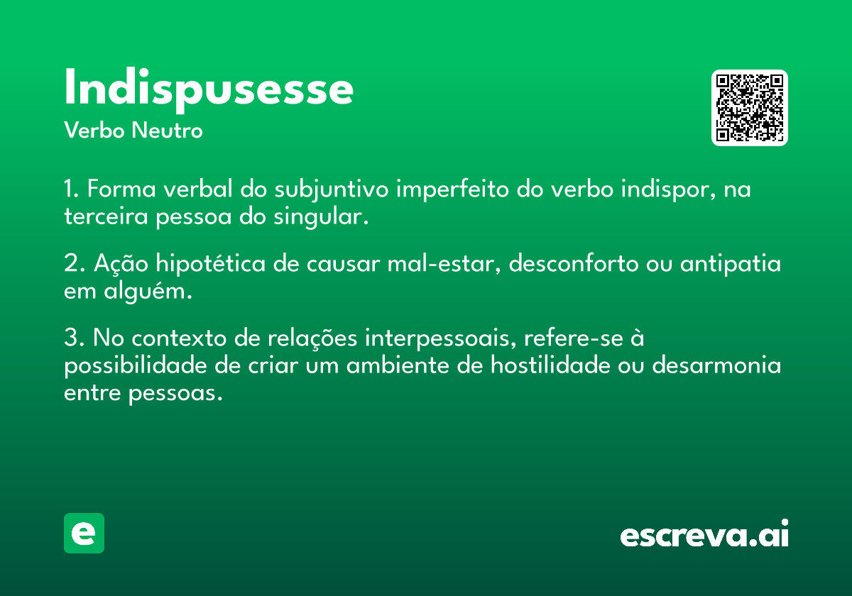 indispusesse