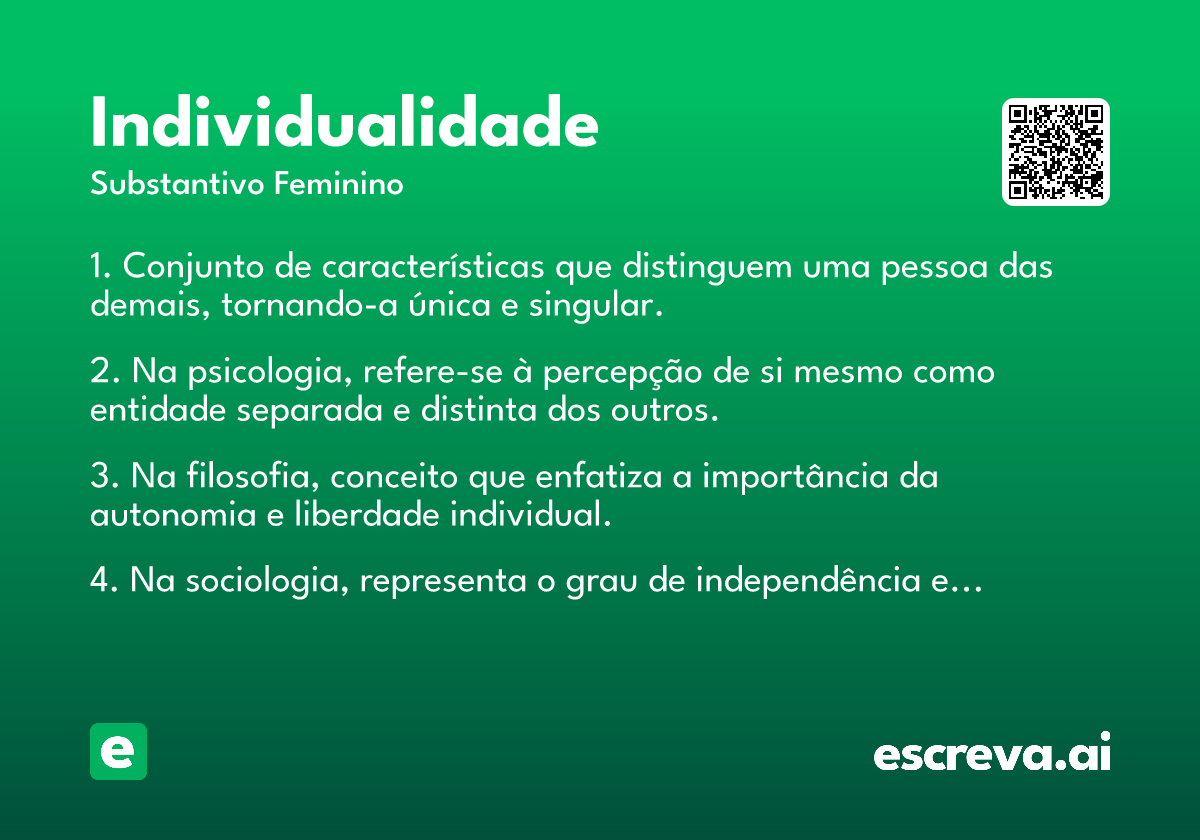 individualidade