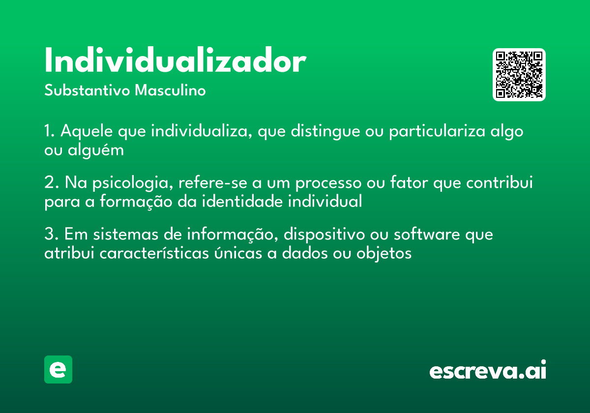 individualizador