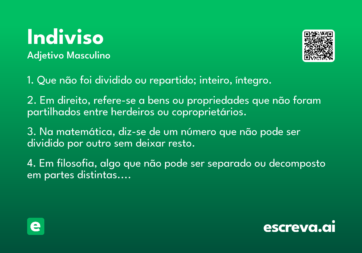 indiviso