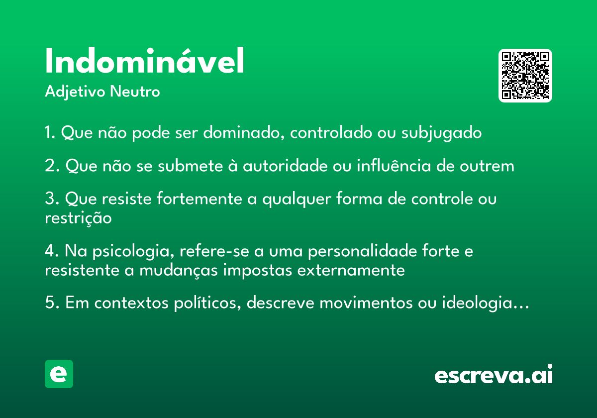 indominável