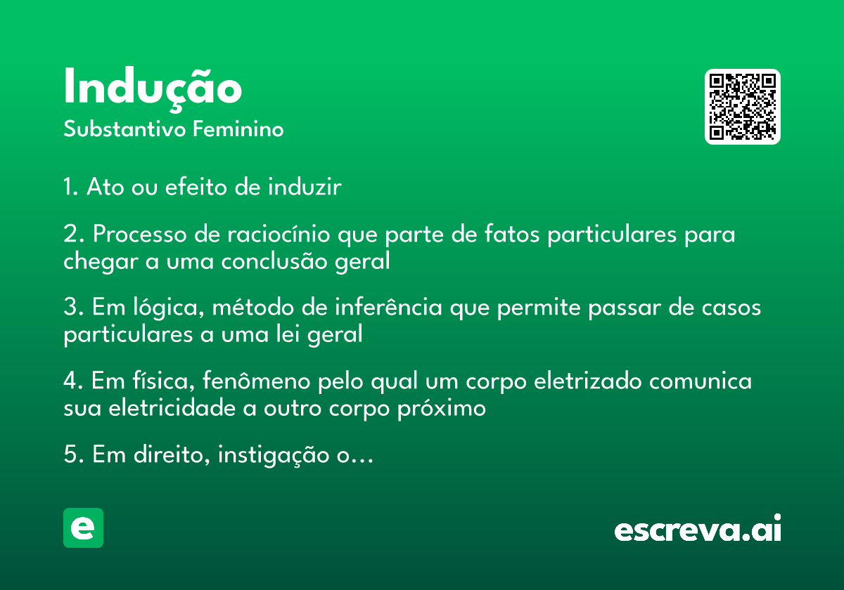 indução
