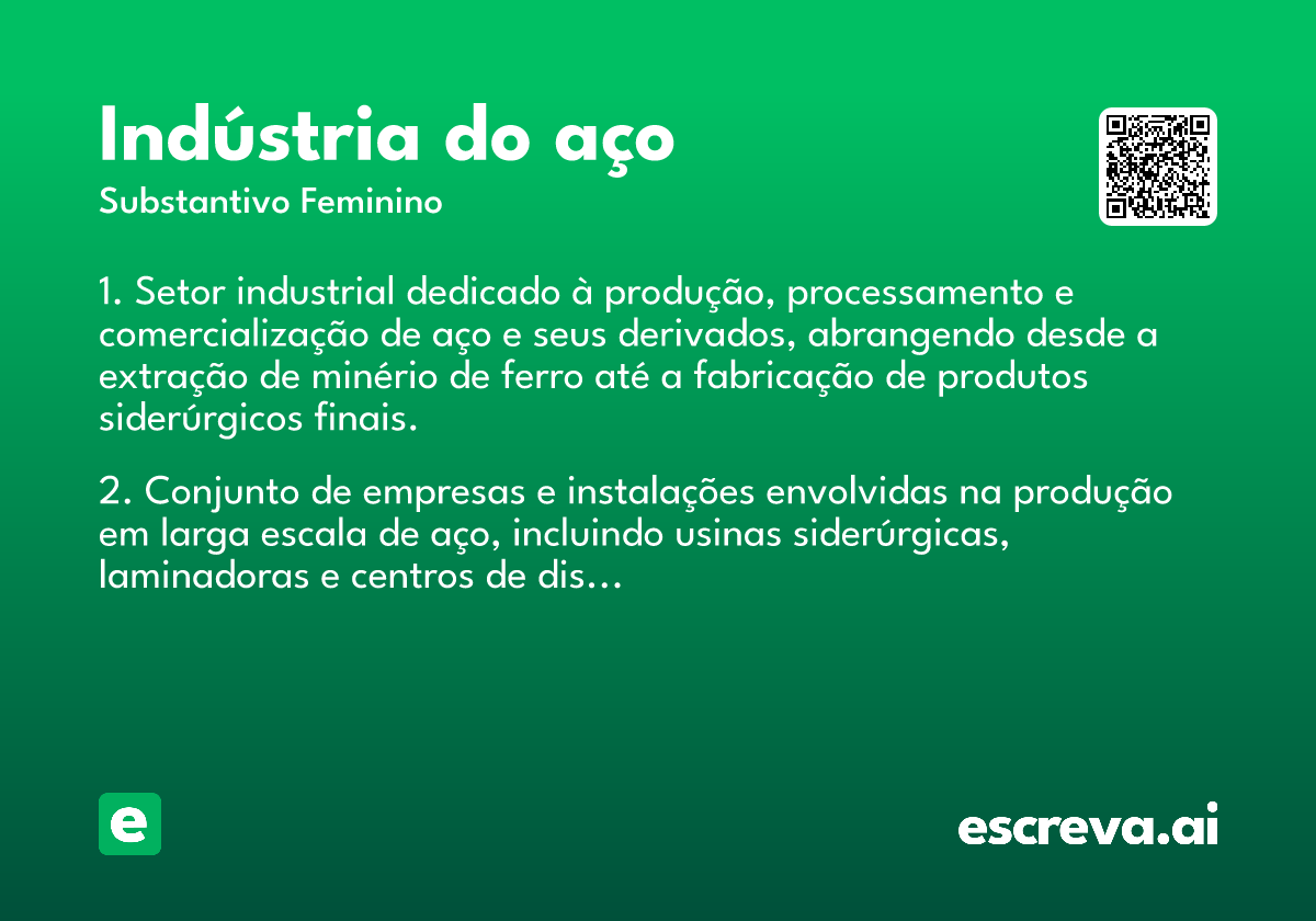 indústria do aço