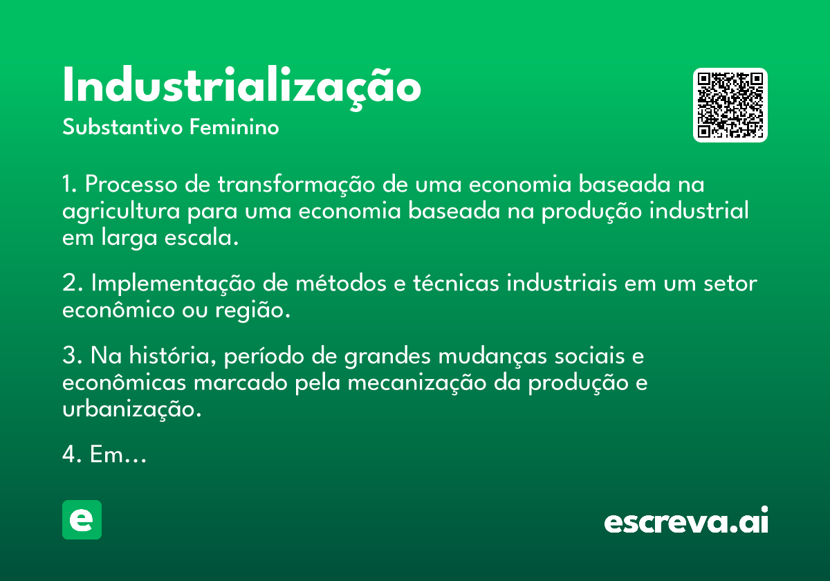 industrialização