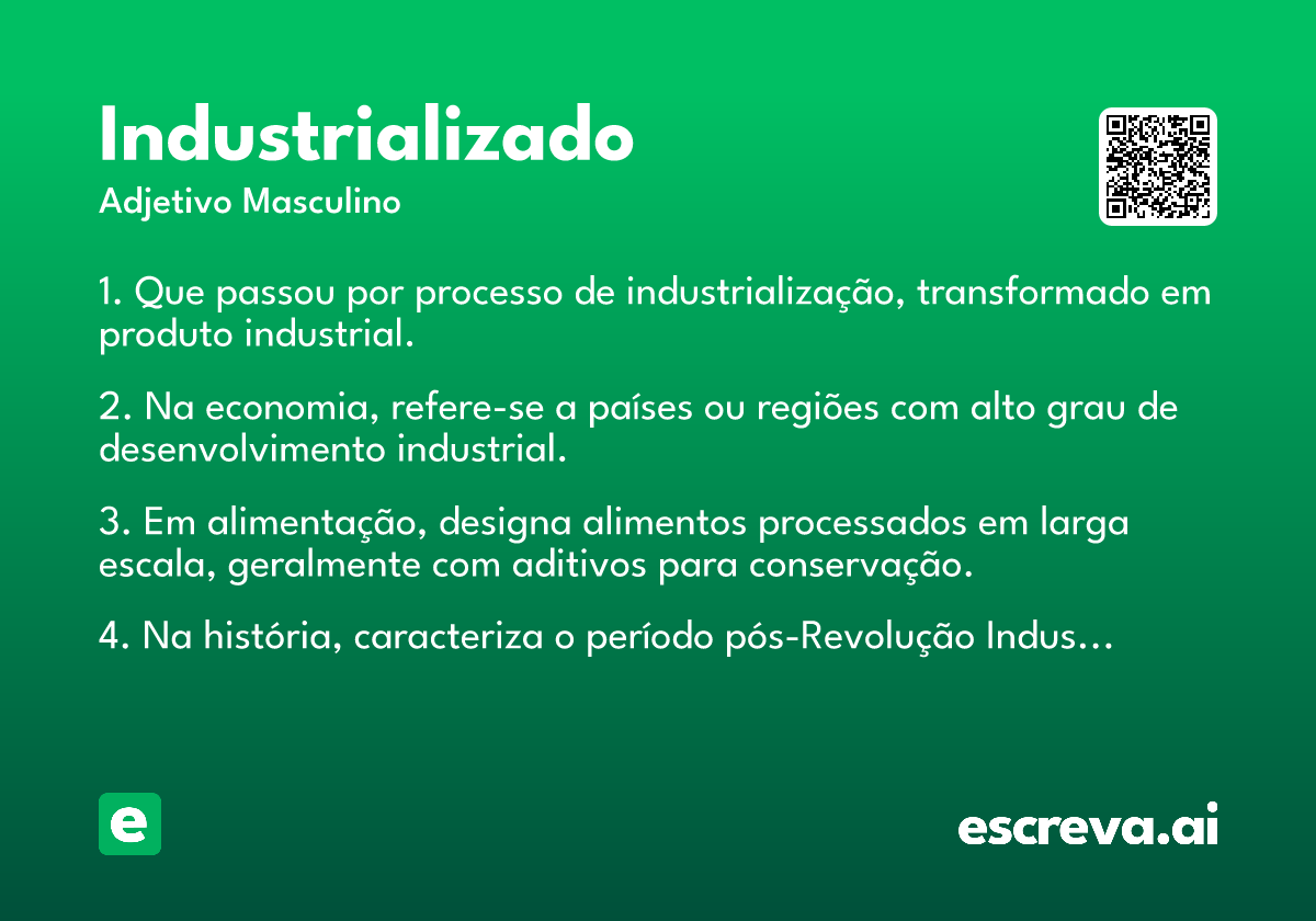 industrializado