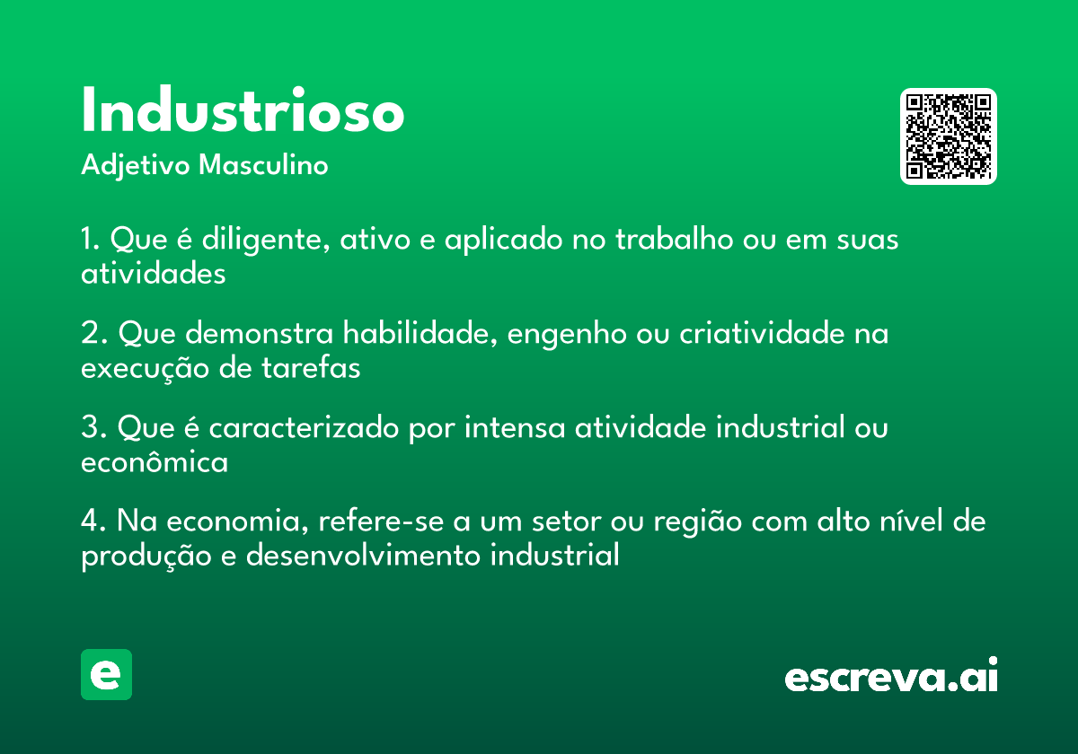 industrioso