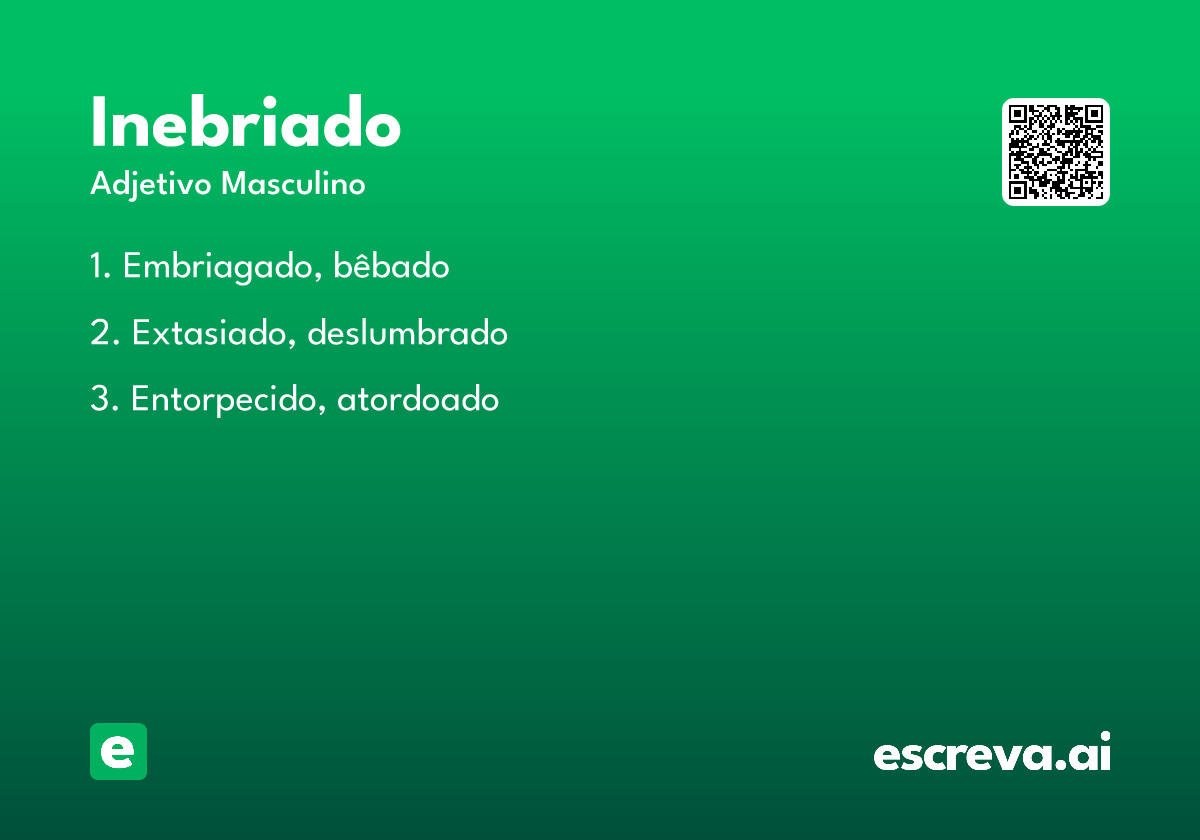 inebriado