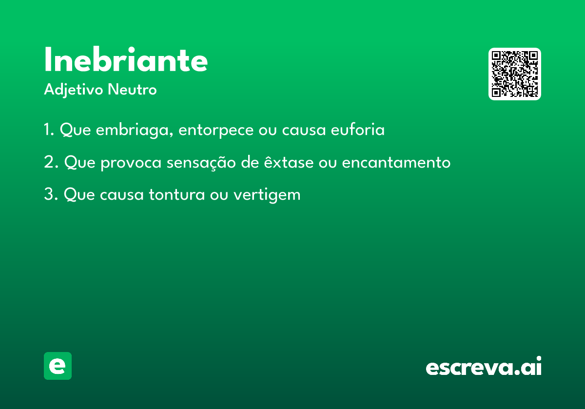 inebriante