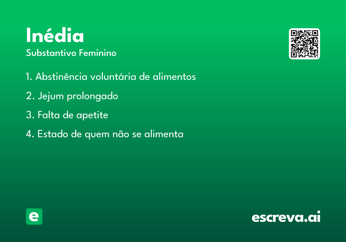 inédia