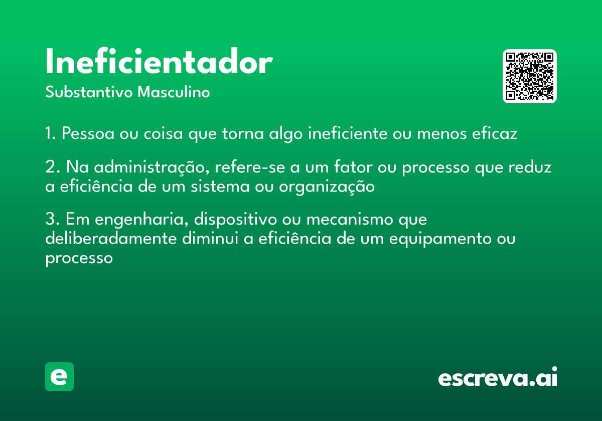 ineficientador