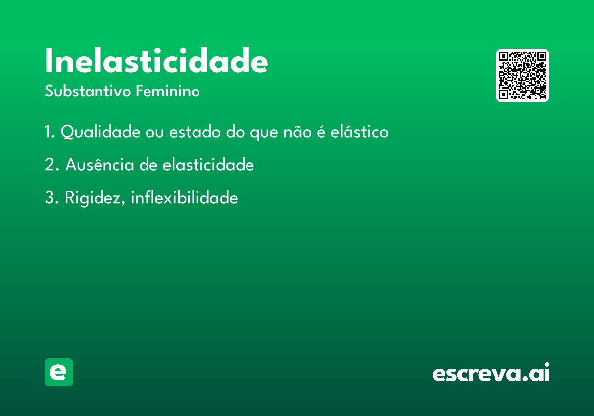 inelasticidade
