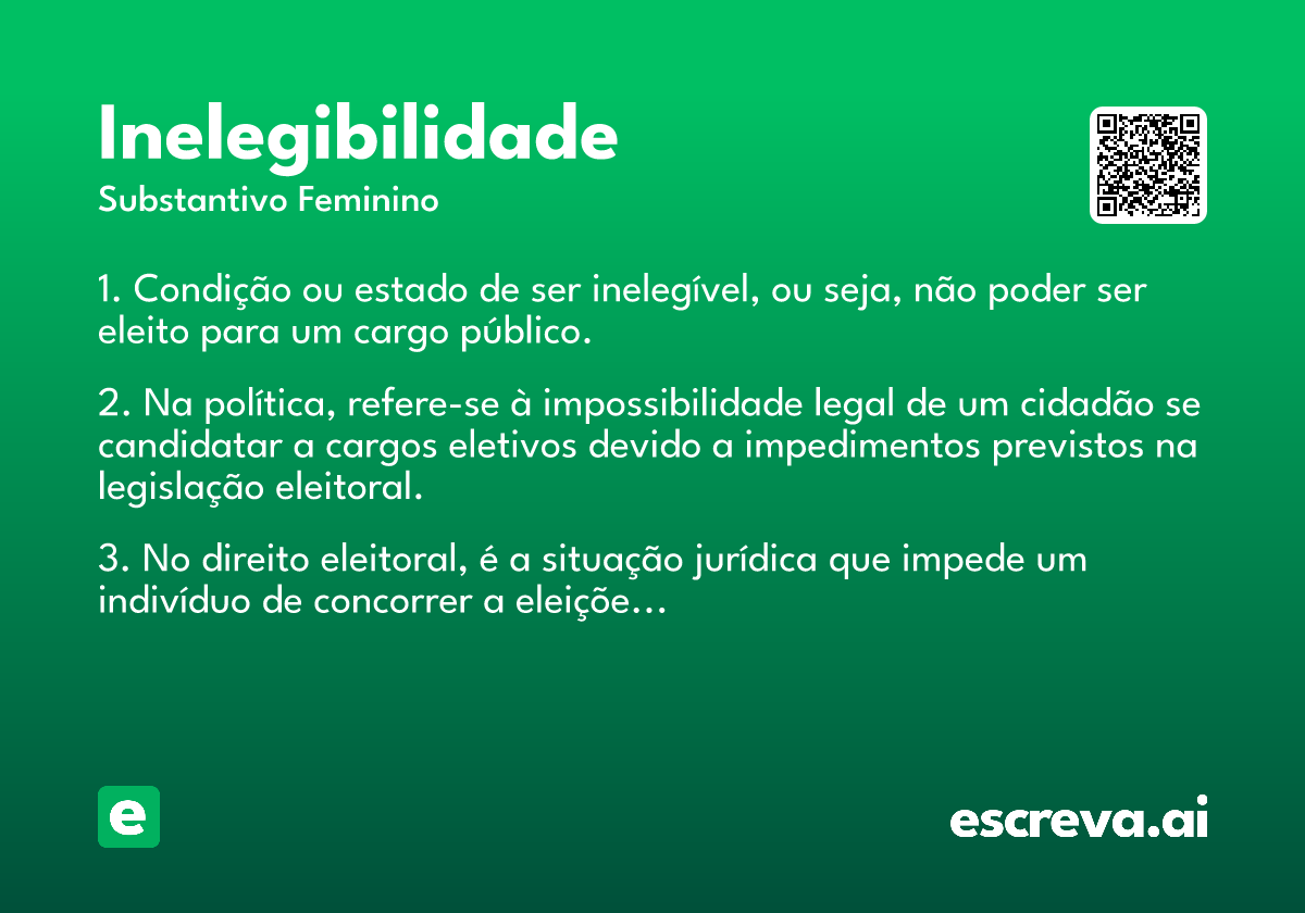 inelegibilidade