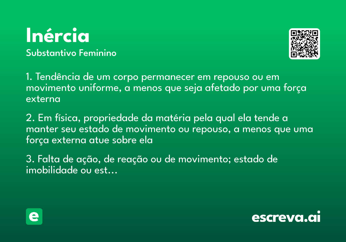 inércia