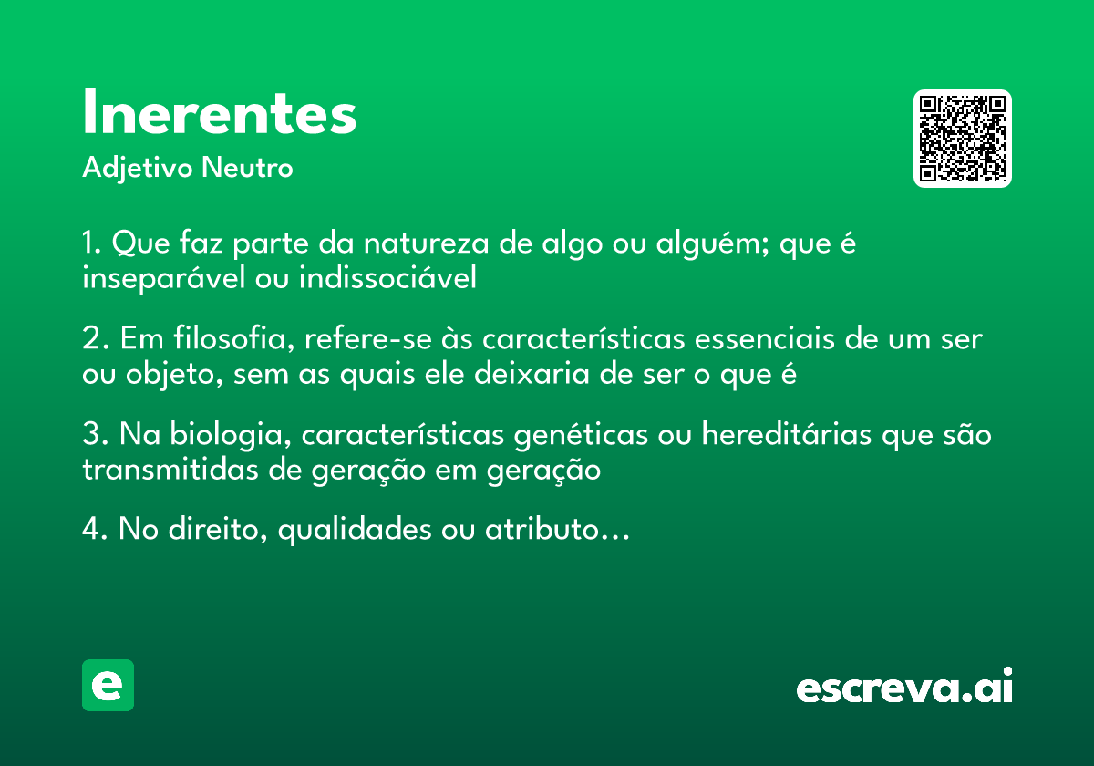 inerentes