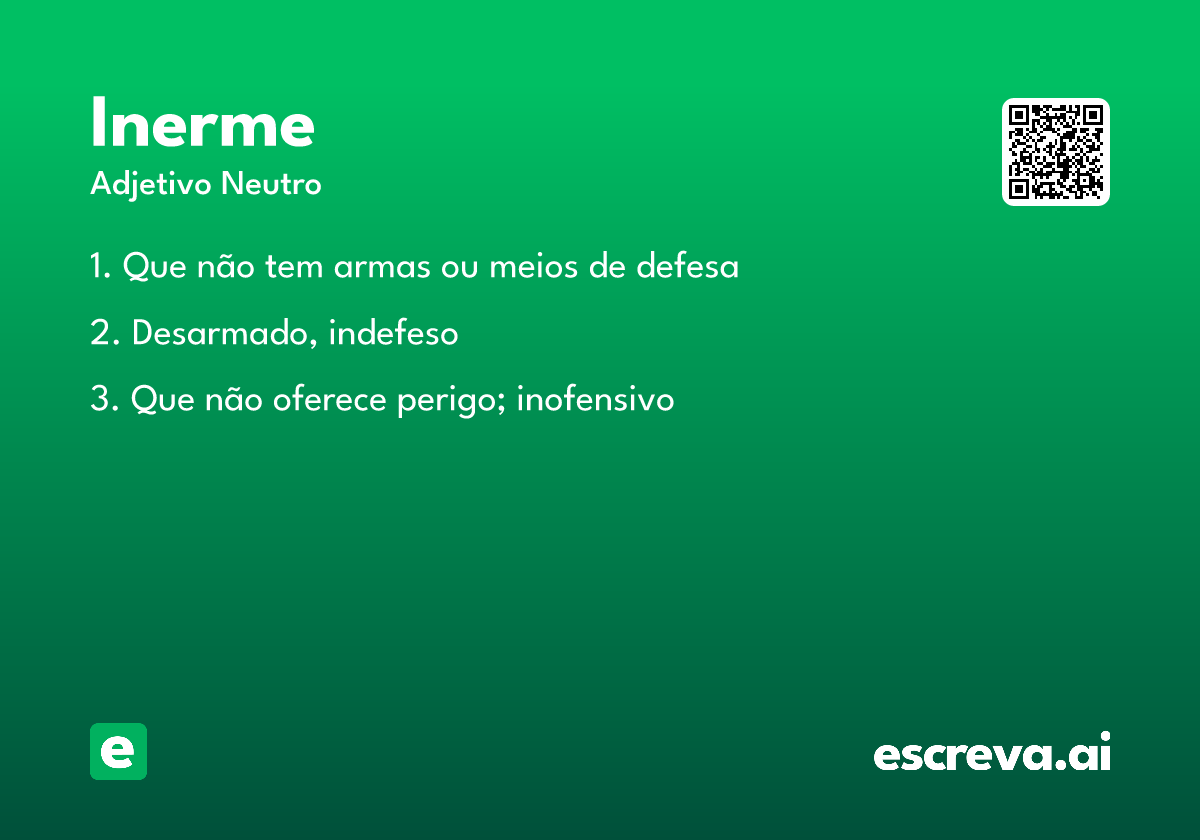 inerme