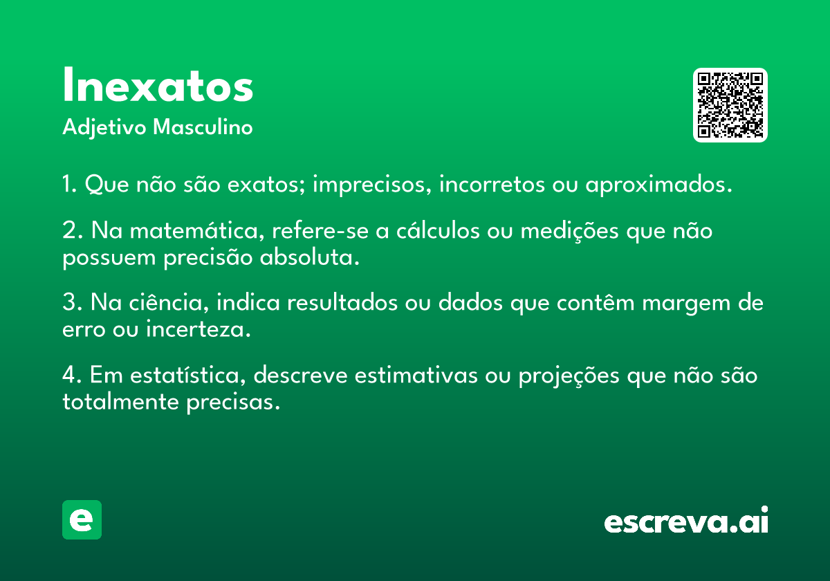 inexatos