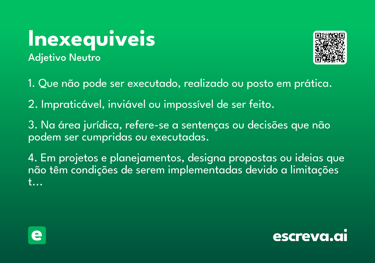inexequiveis