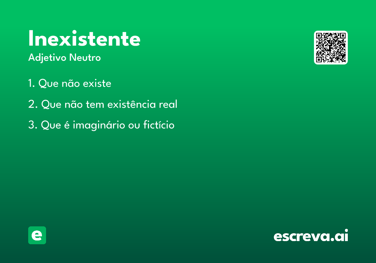 inexistente