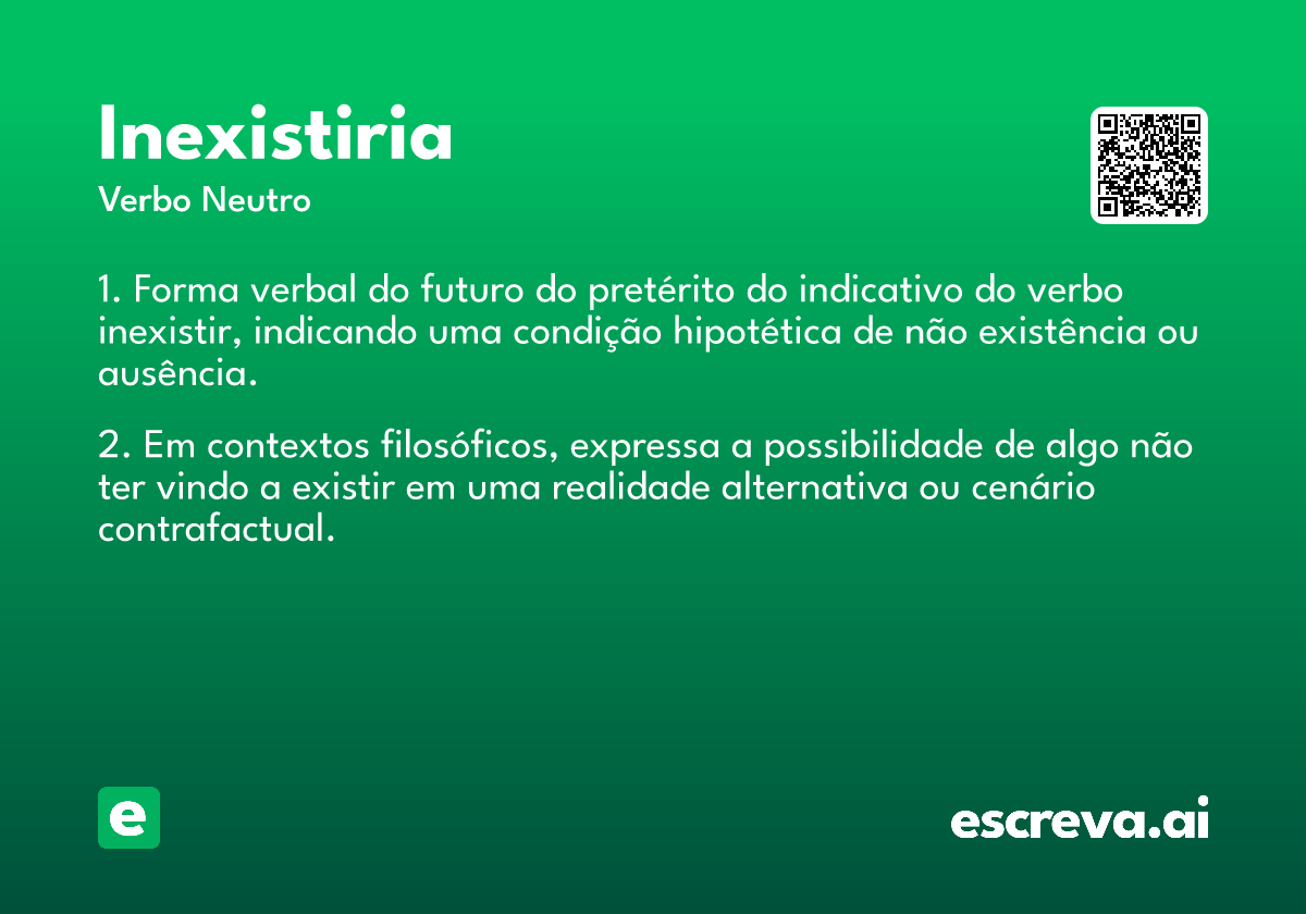 inexistiria