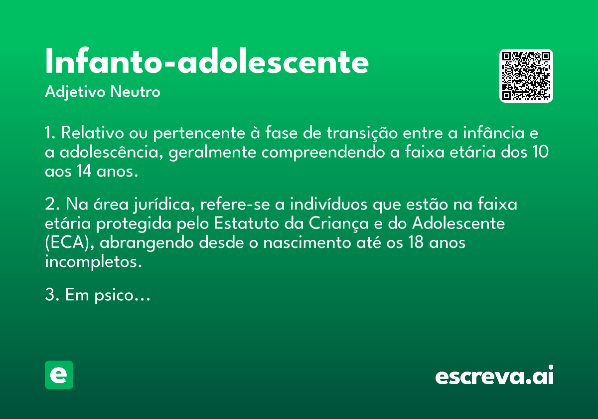 infanto-adolescente
