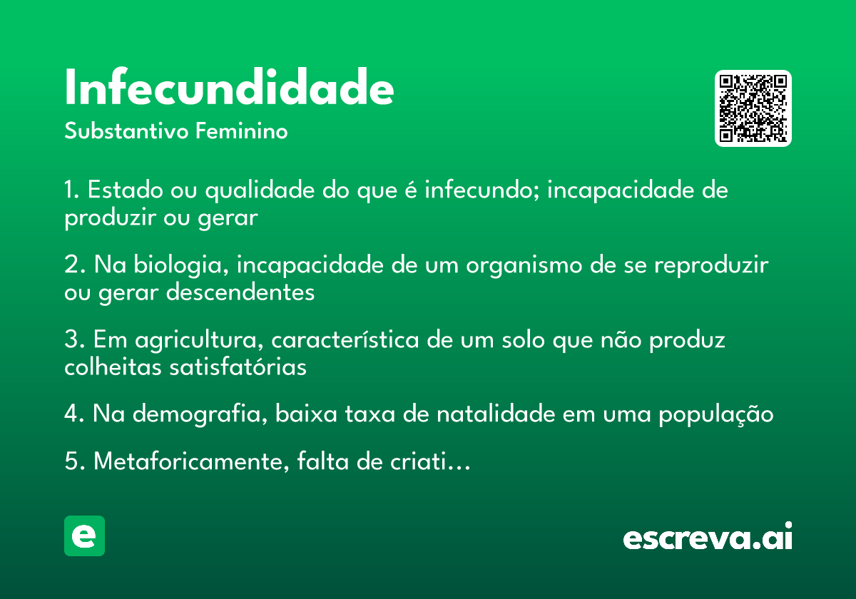 infecundidade