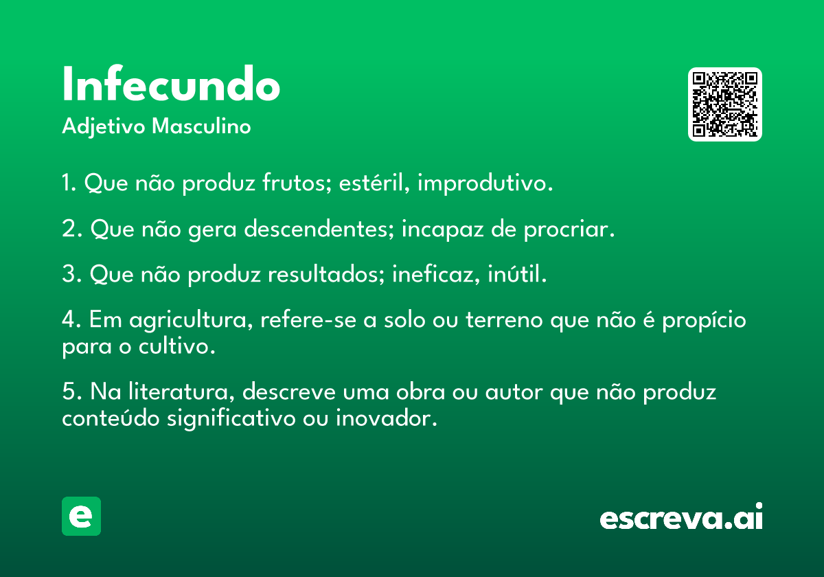 infecundo
