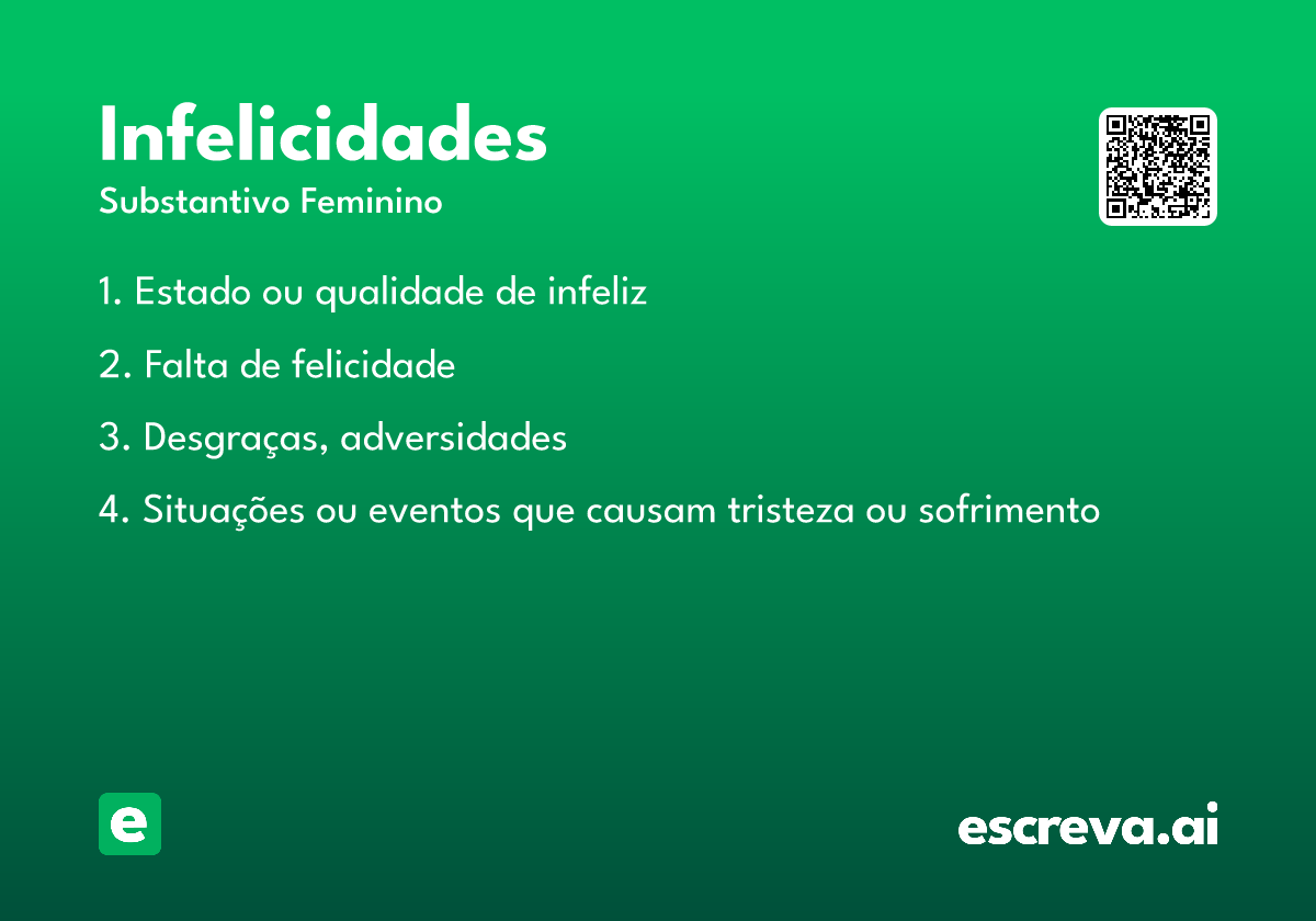 infelicidades