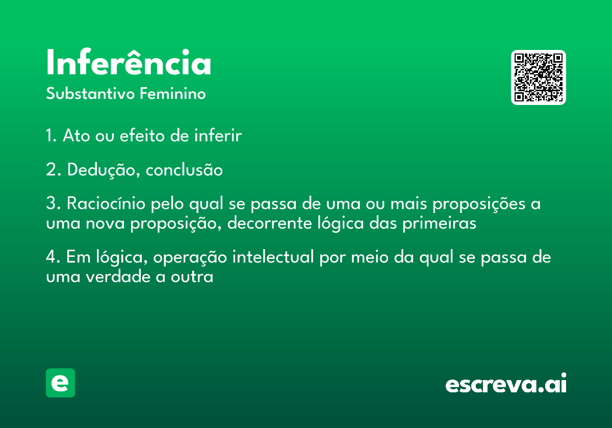 inferência
