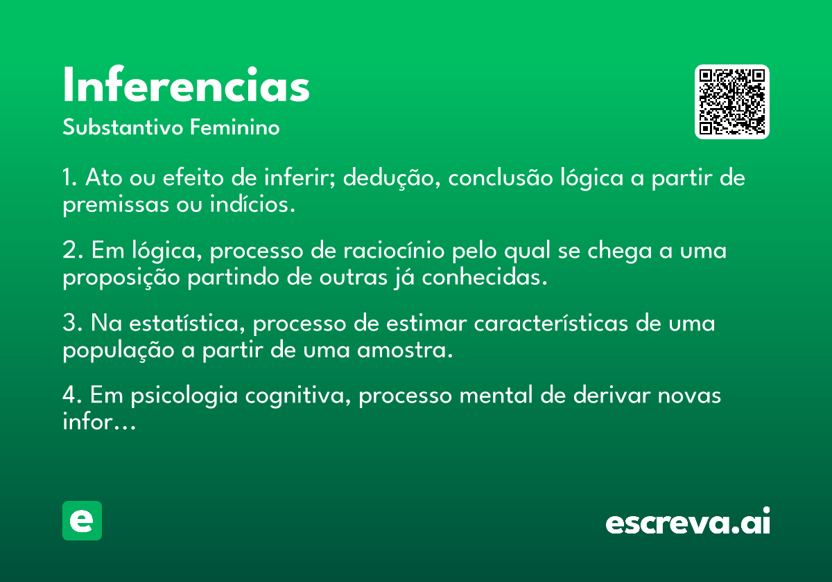 inferencias