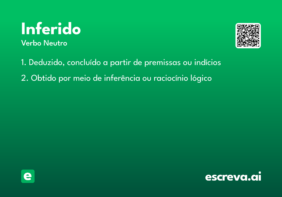 inferido