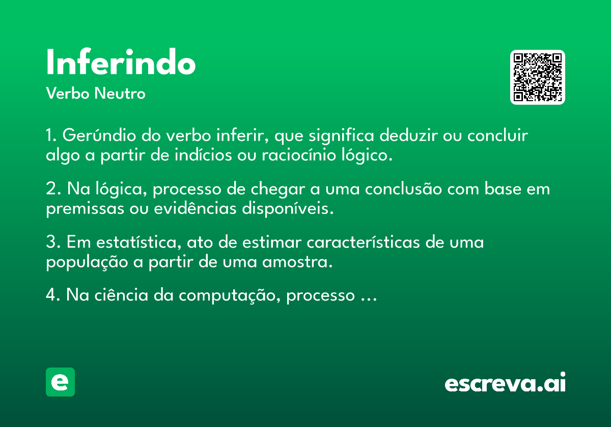 inferindo