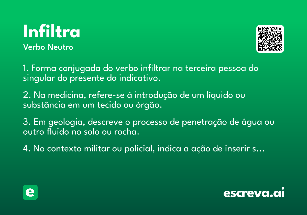 infiltra