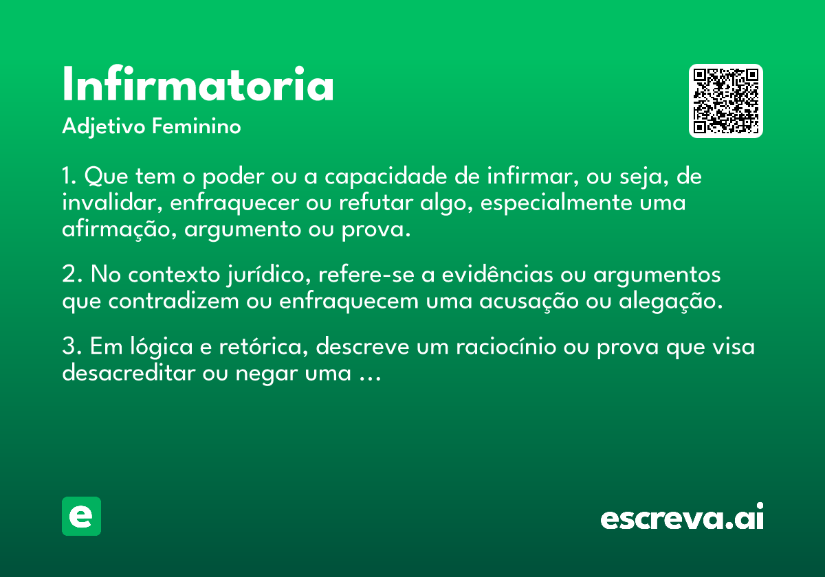 infirmatoria