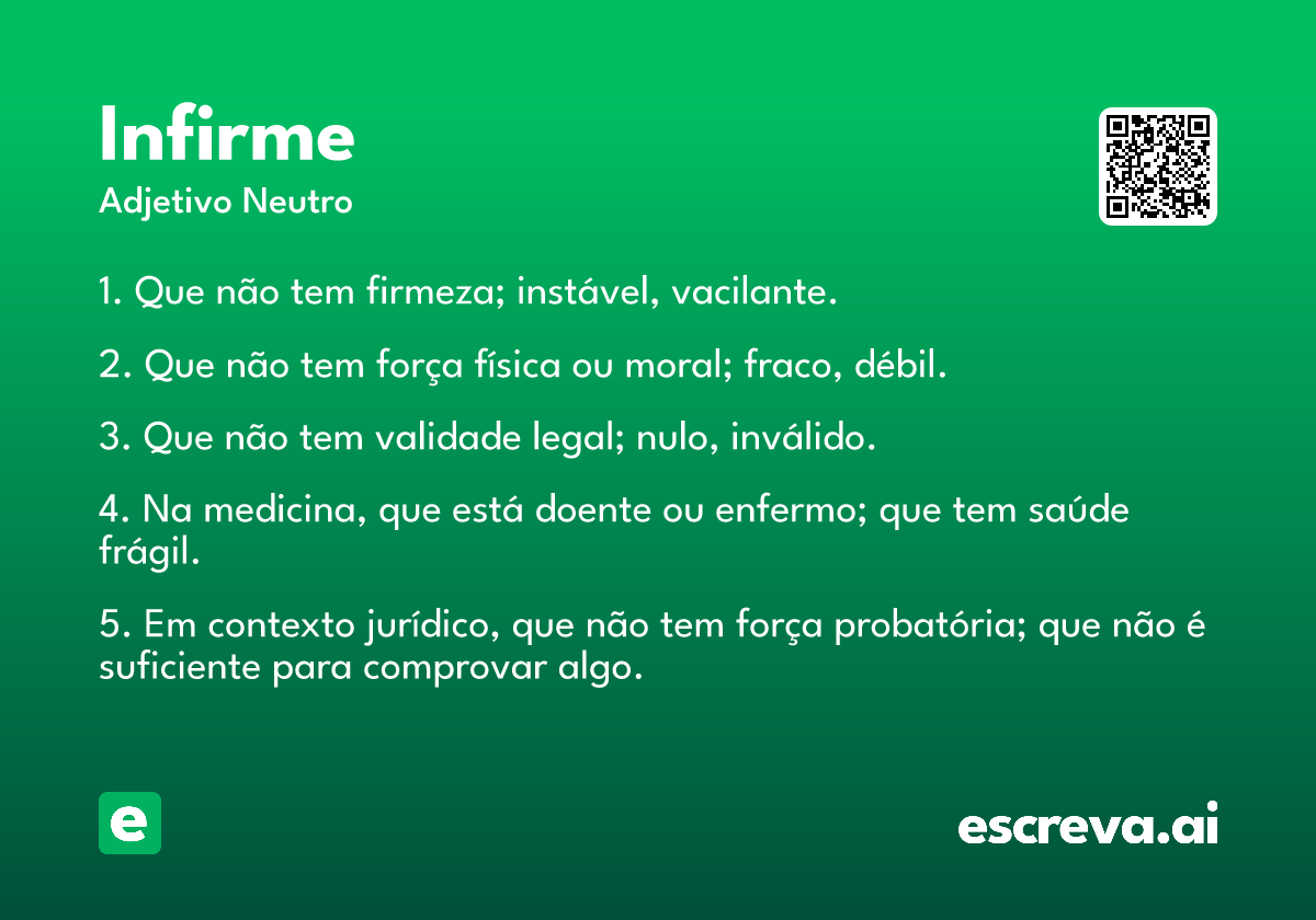 infirme