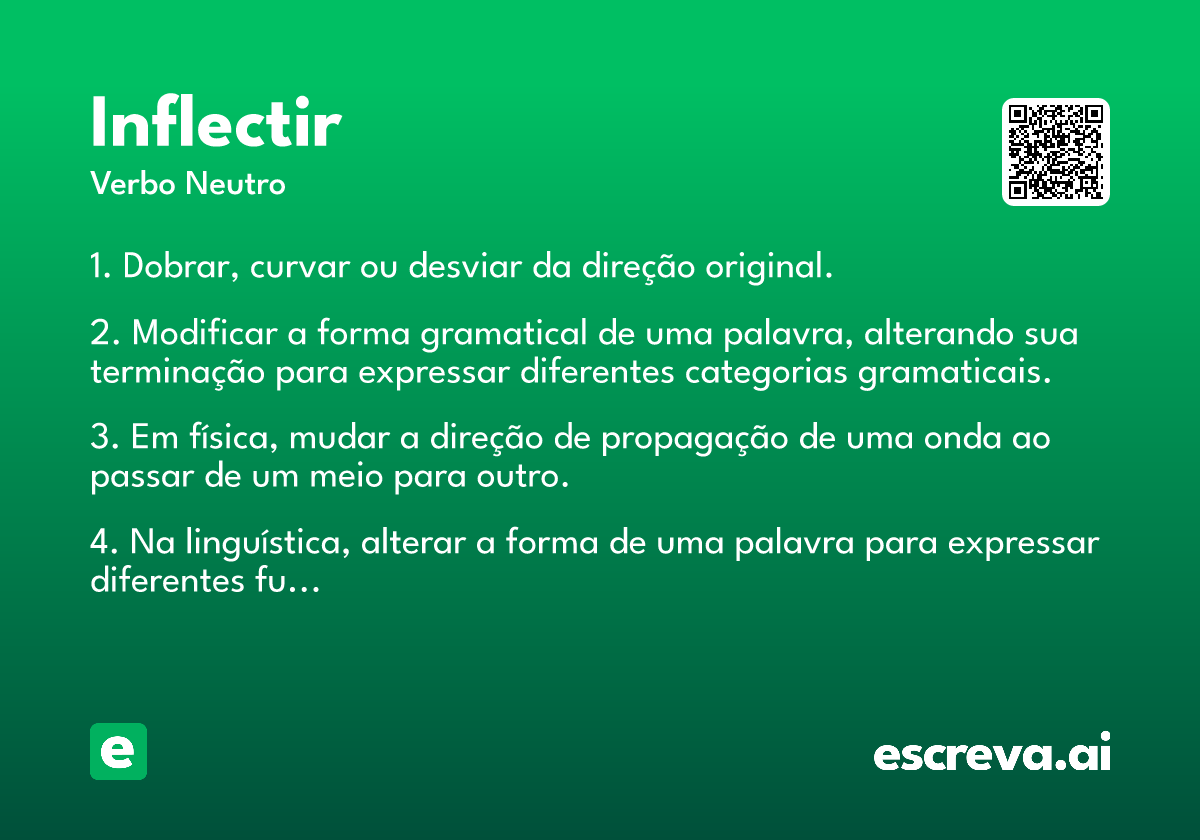 inflectir