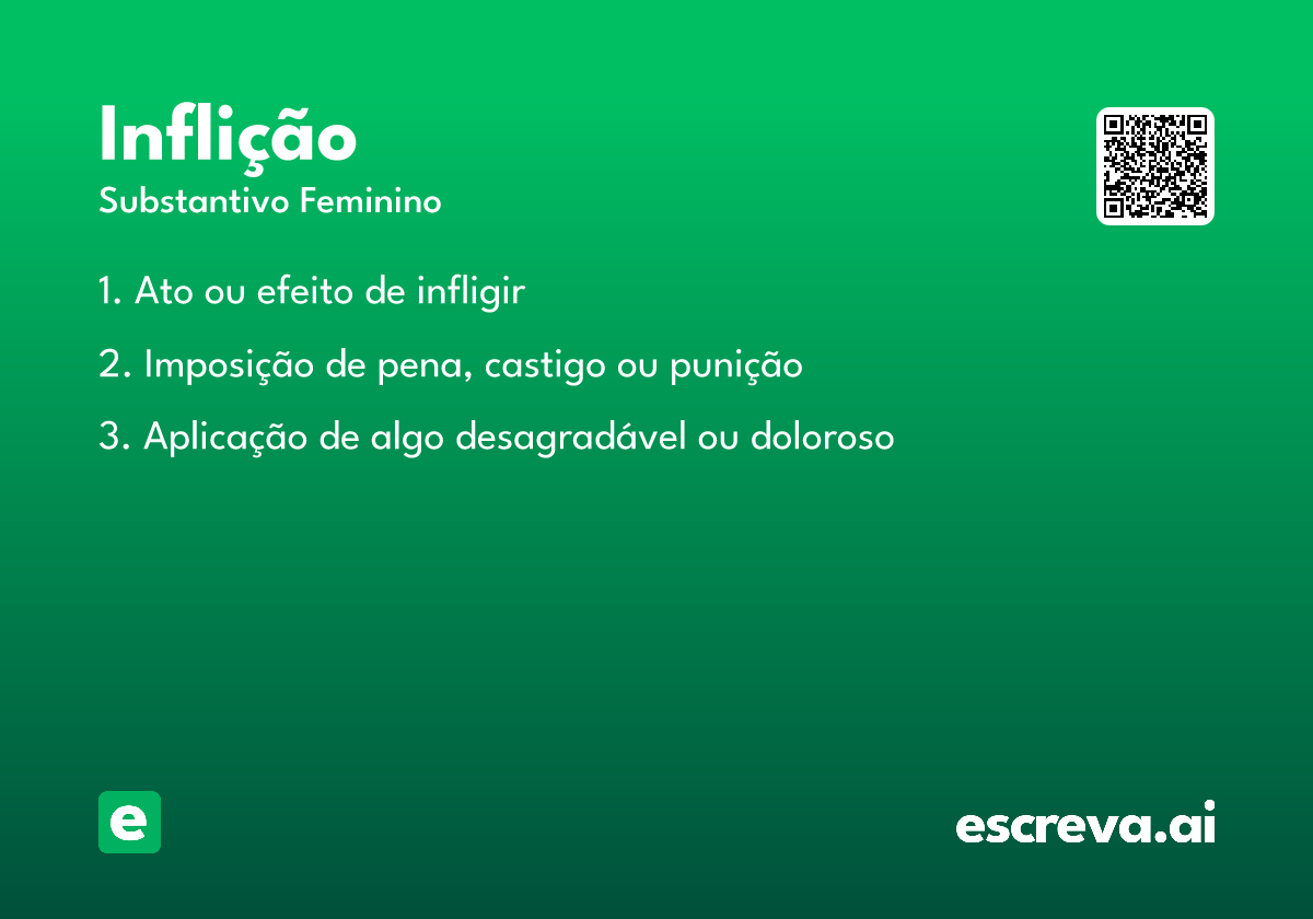 inflição