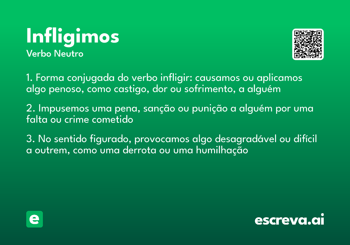 infligimos
