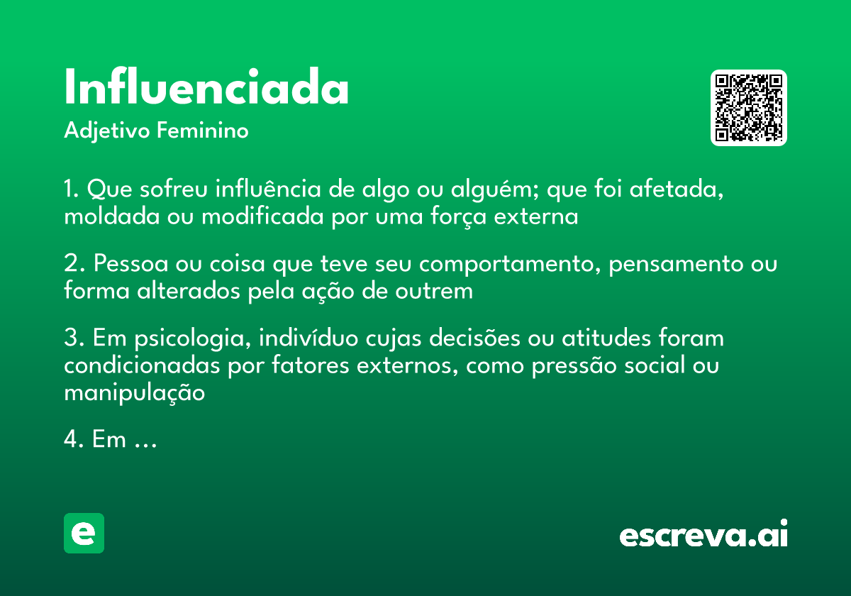 influenciada