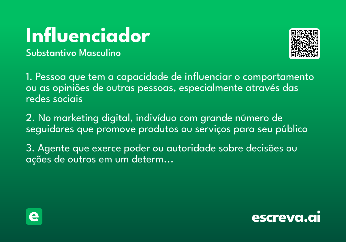 influenciador