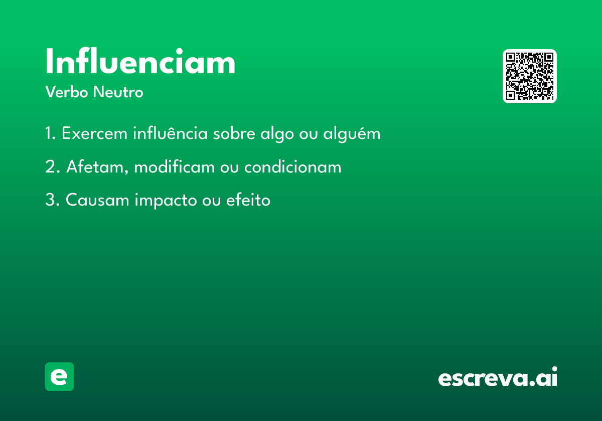 influenciam
