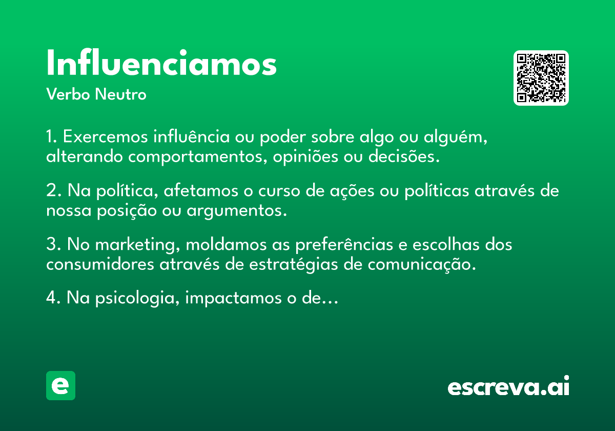 influenciamos