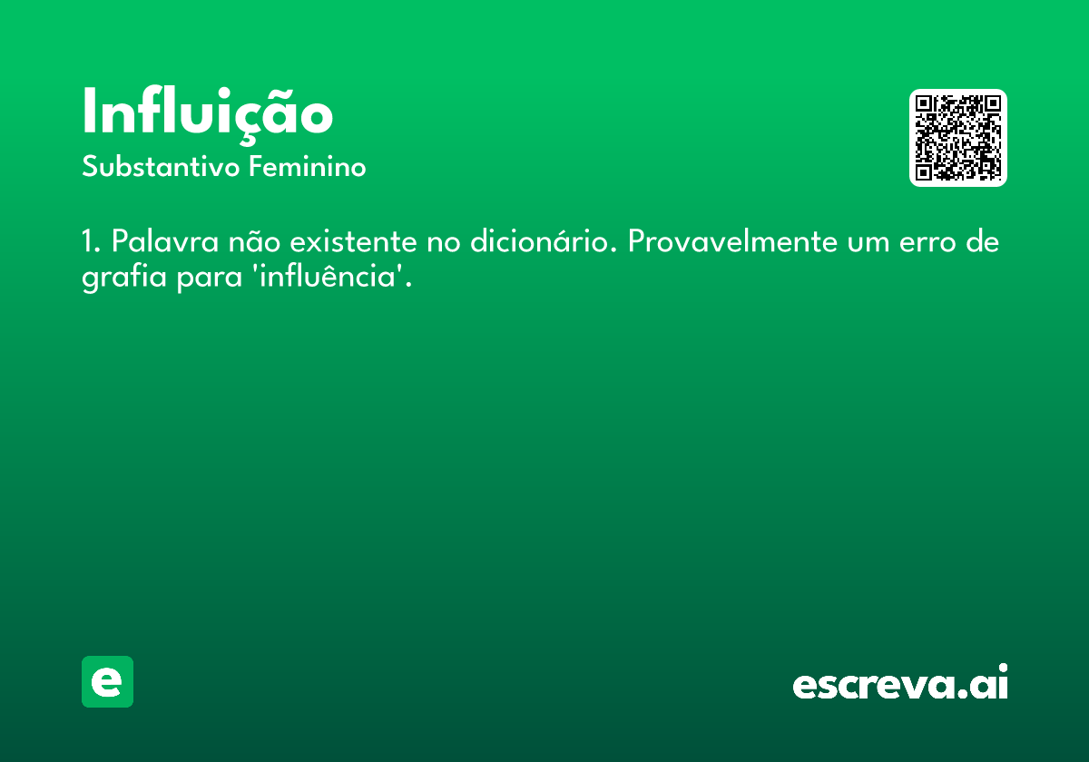 influição
