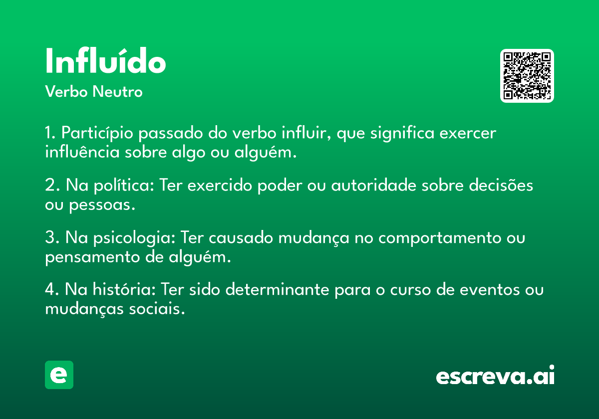 influído