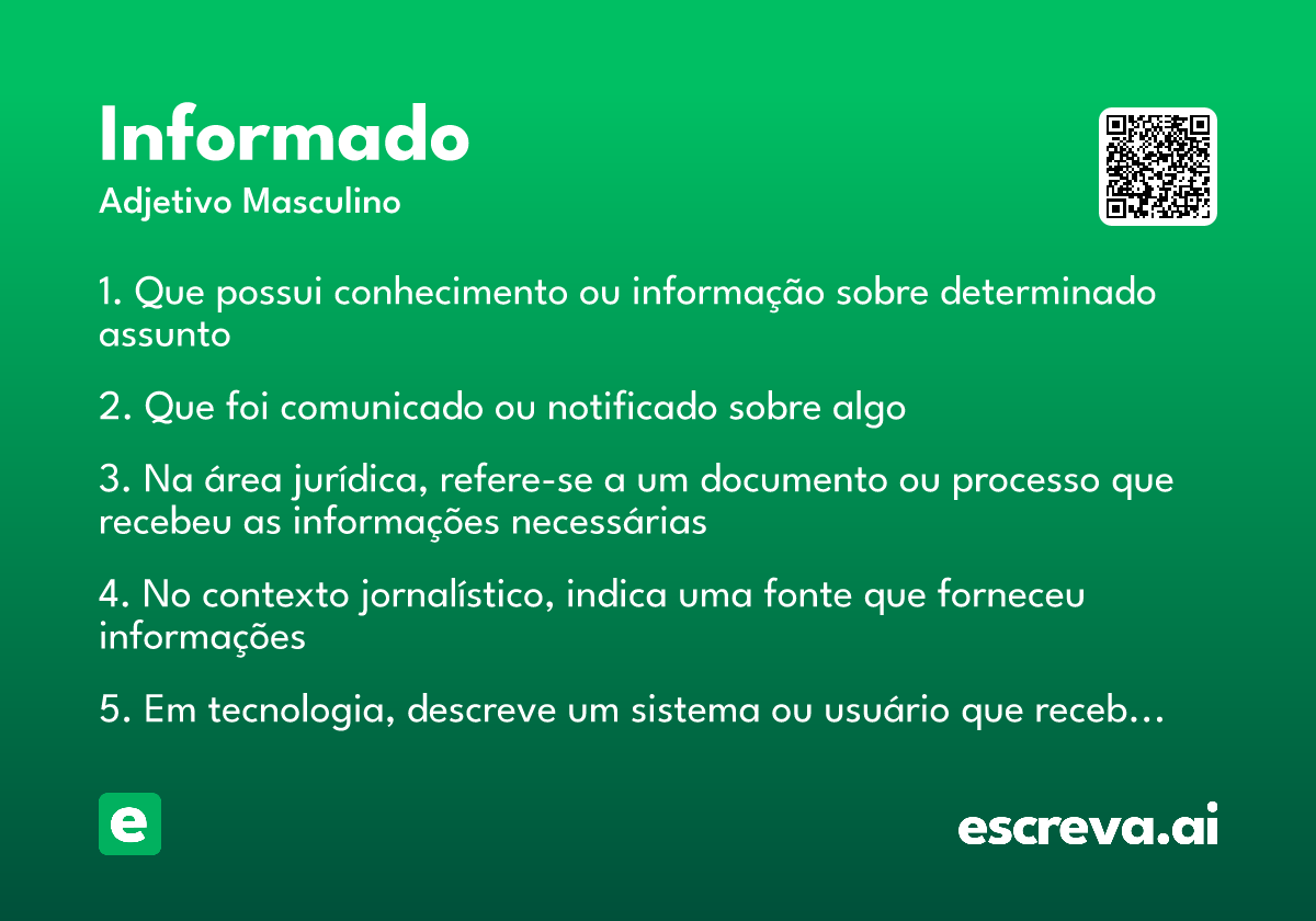 informado