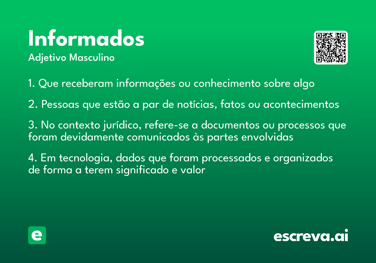 informados