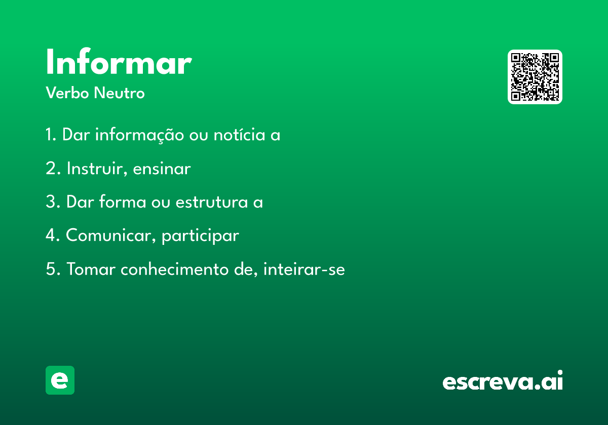 informar