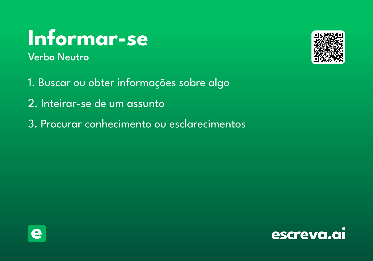 informar-se