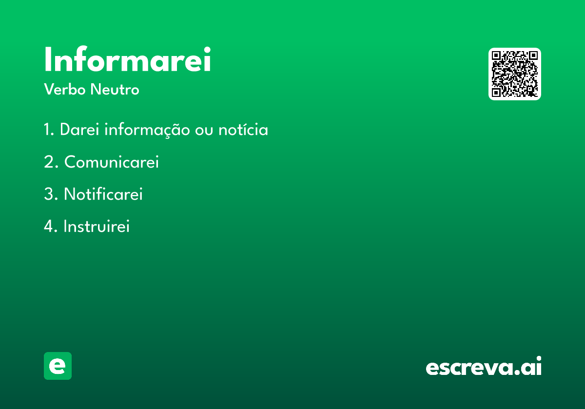 informarei