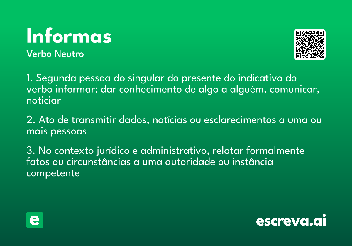 informas