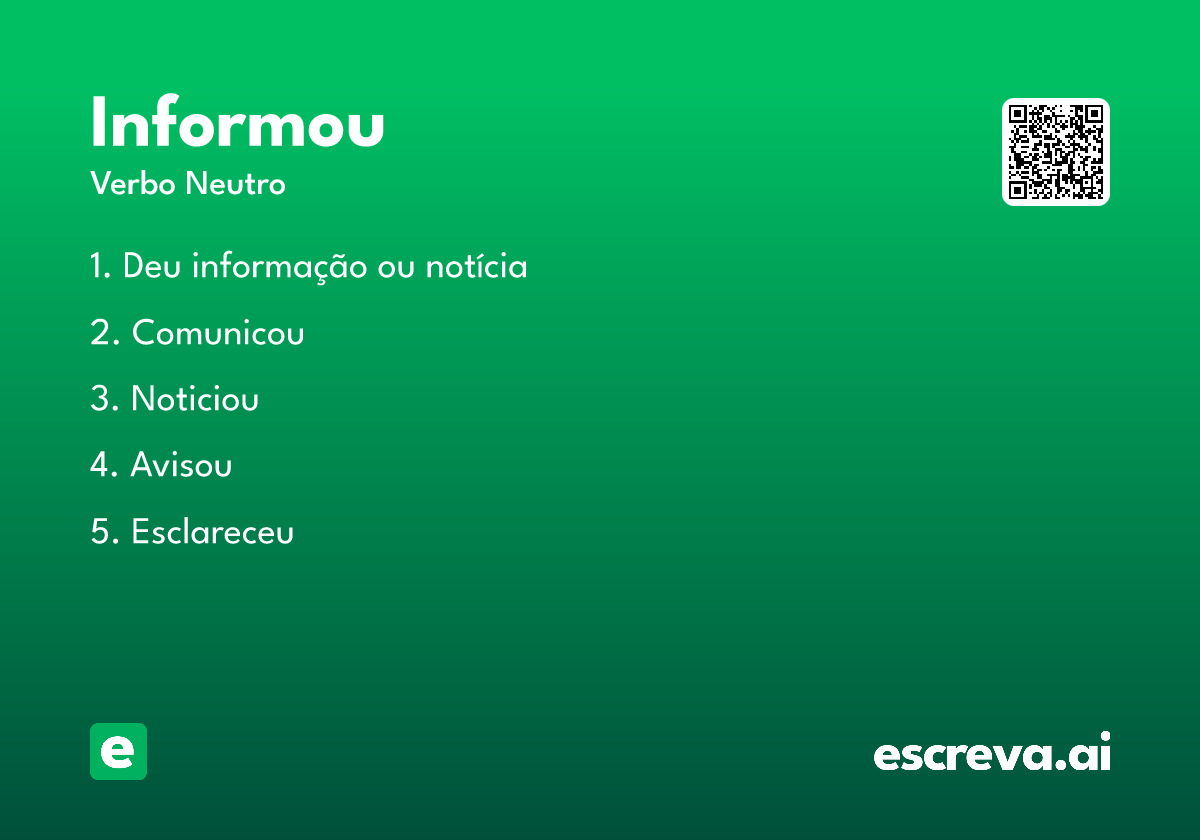 informou